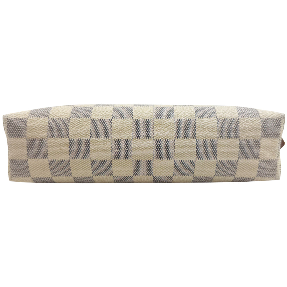 LOUIS VUITTON Damier Azur Cosmetic Pouch MM LHQ1299