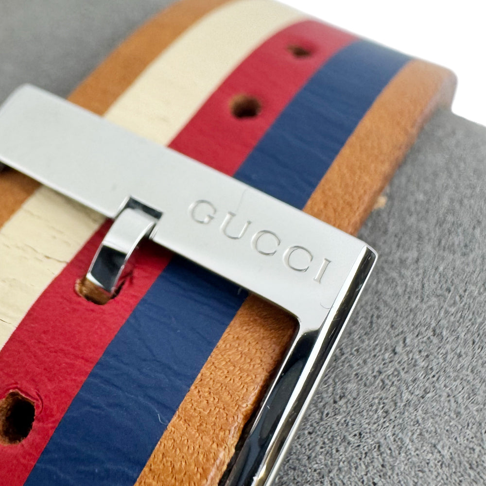 GUCCI G Timeless Mens Stripe Watch LHQ1307