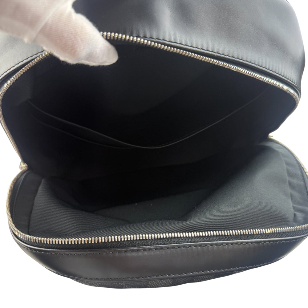 LOUIS VUITTON Damier Graphite Josh Backpack LHQ1309