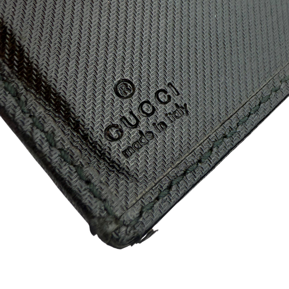 GUCCI Black GG Canvas Wallet LHQ1316