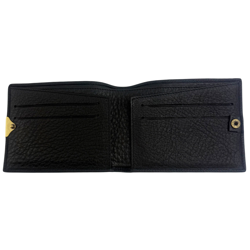 GUCCI Black Leather Bifold Wallet With Box LHQ1327