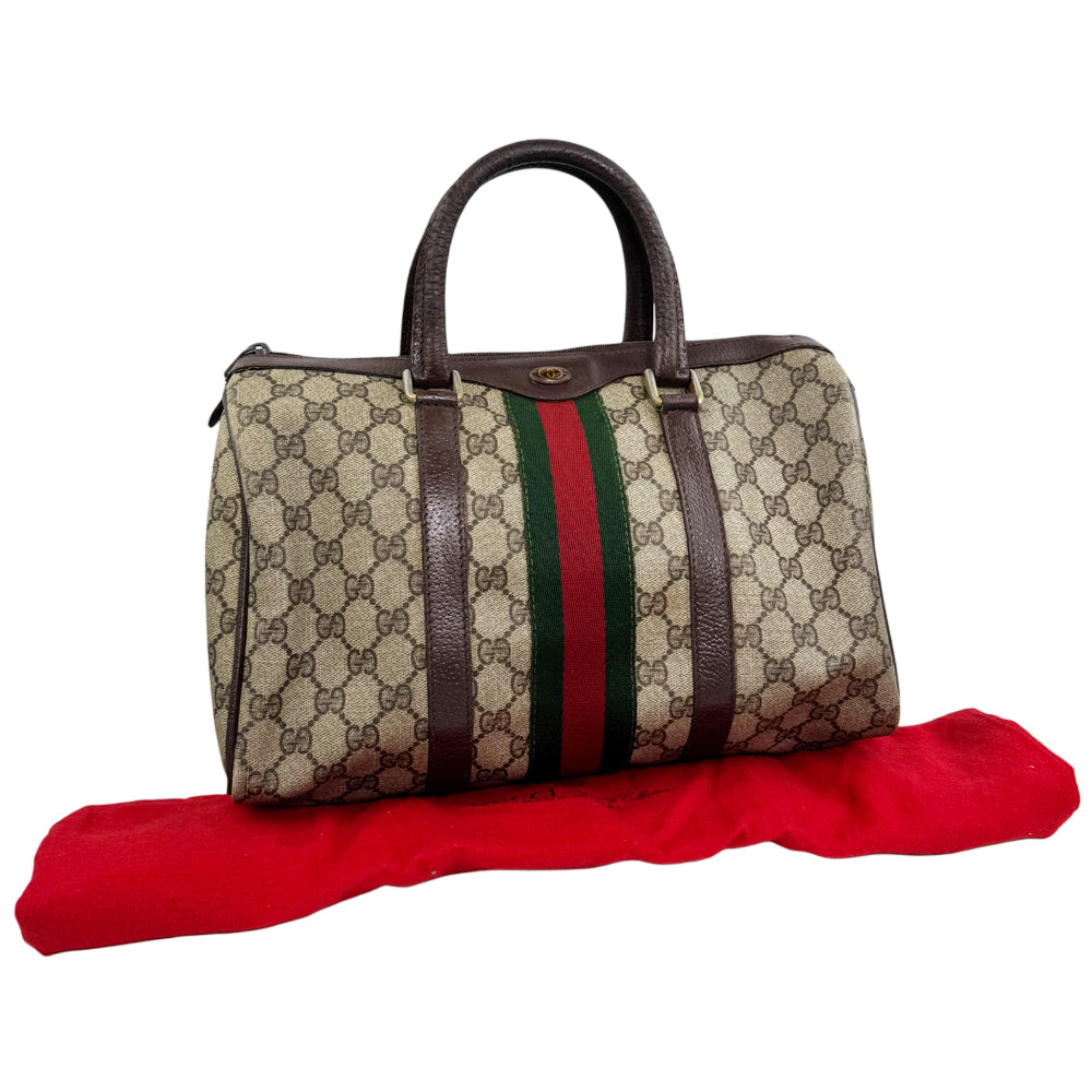 GUCCI Sherry Line Boston Bag LHQ1328