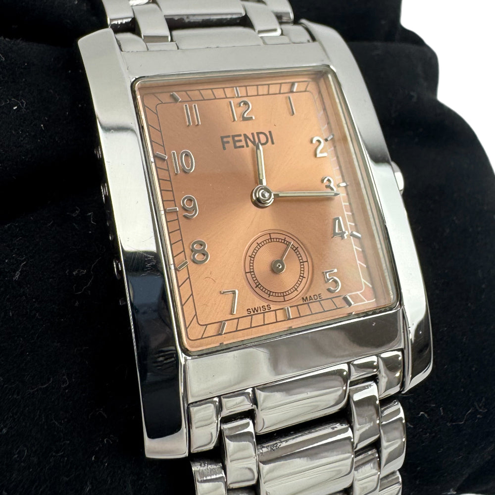 FENDI Mens Silver Watch 7000G LHQ1330