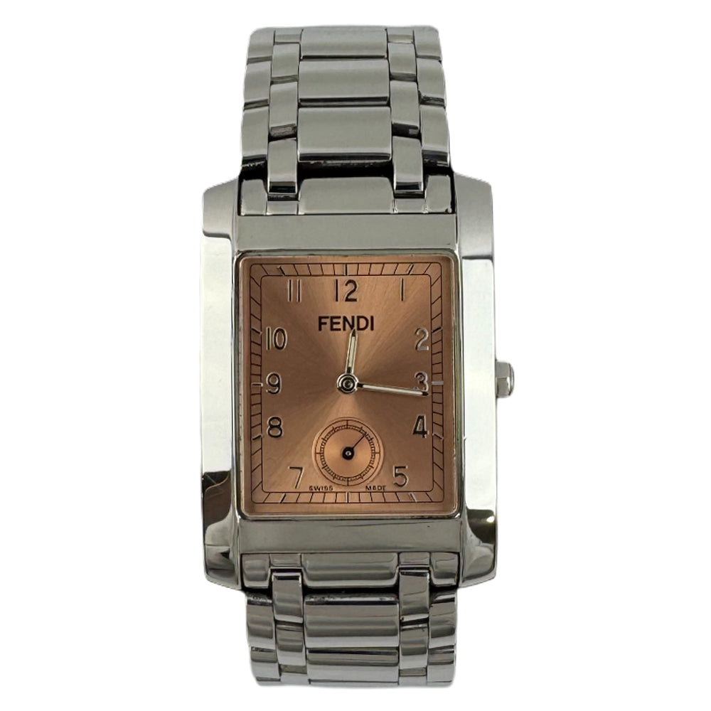 FENDI Mens Silver Watch 7000G LHQ1330