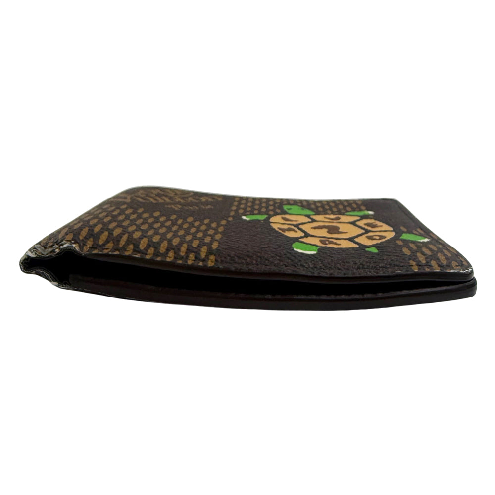 LOUIS VUITTON x Nigo Turtle Brown Wallet LHQ1339