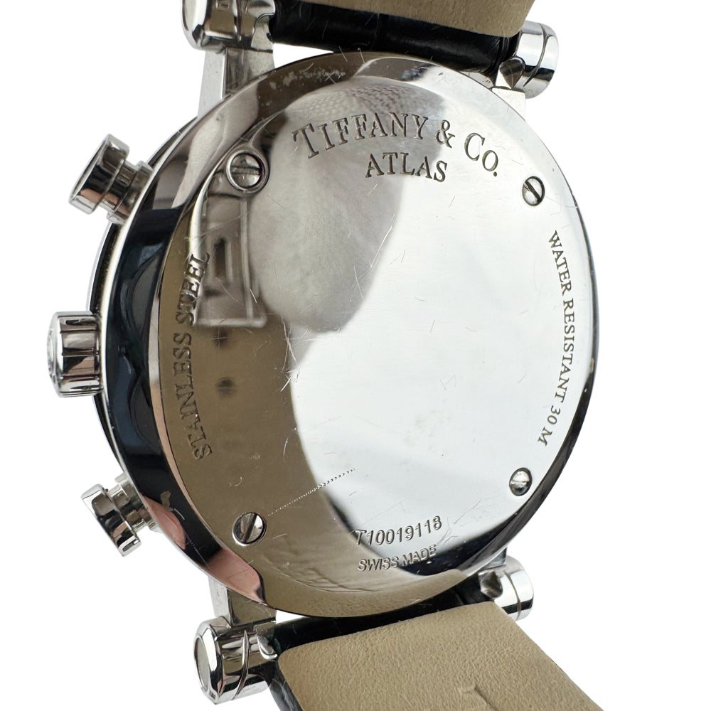 TIFFANY & CO Atlas Chronograph Watch LHQ1342