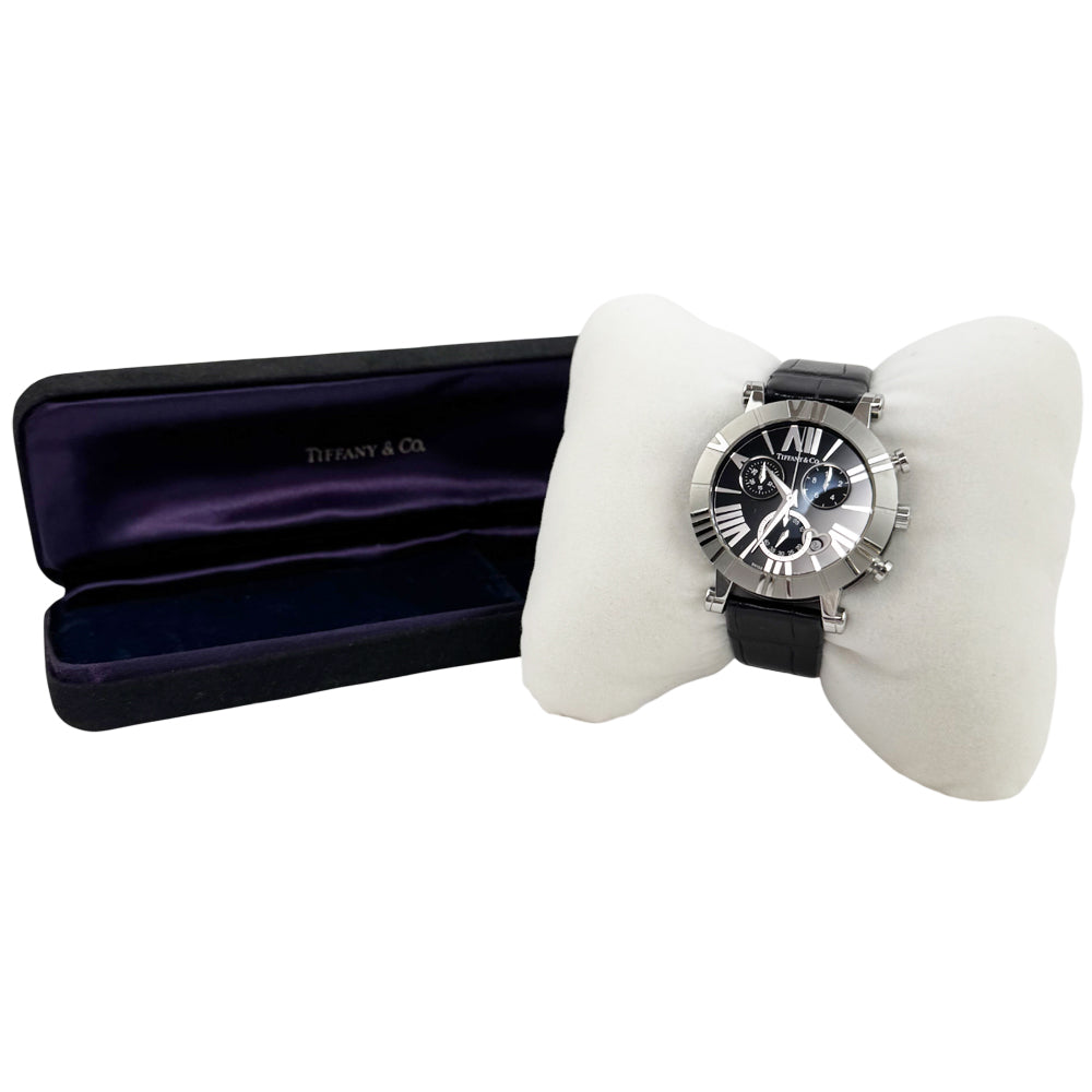 TIFFANY & CO Atlas Chronograph Watch LHQ1342