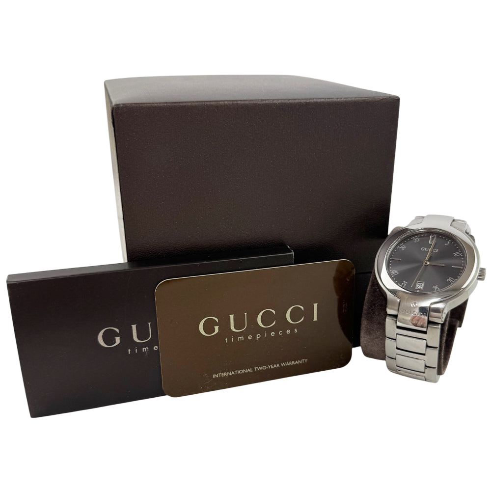 GUCCI Mens Silver Watch LHQ1347