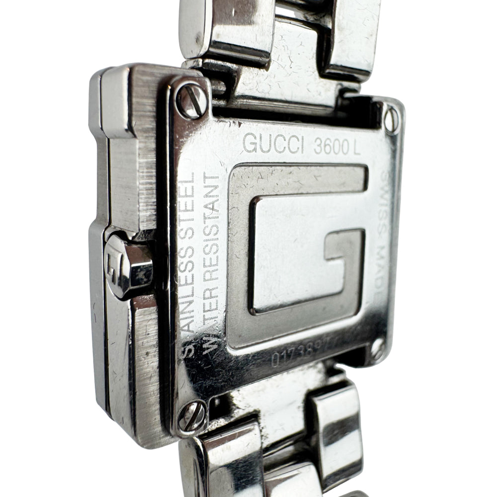 GUCCI G Ladies Silver Watch 3600L LHQ1348