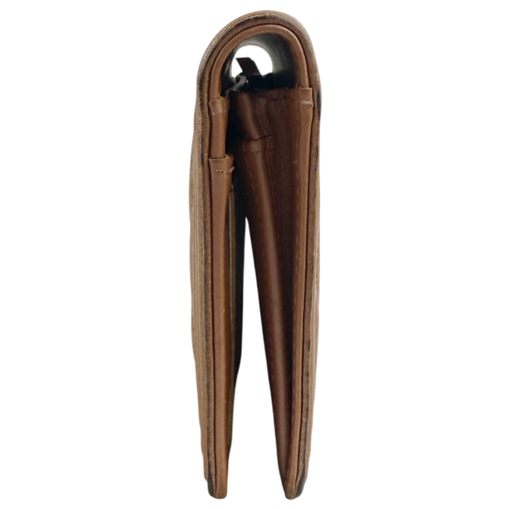 CHANEL Matelasse Rose Gold Boy Long Purse LHQ1353