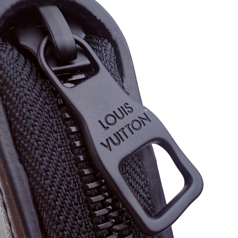 LOUIS VUITTON Zippy Trunk Monogram Graphite Purse Wallet LHQ1355