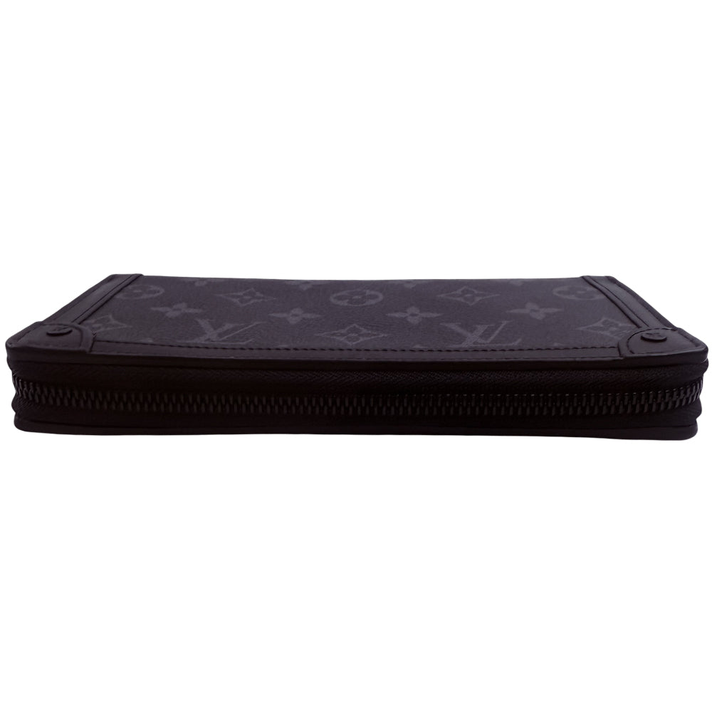 LOUIS VUITTON Zippy Trunk Monogram Graphite Purse Wallet LHQ1355