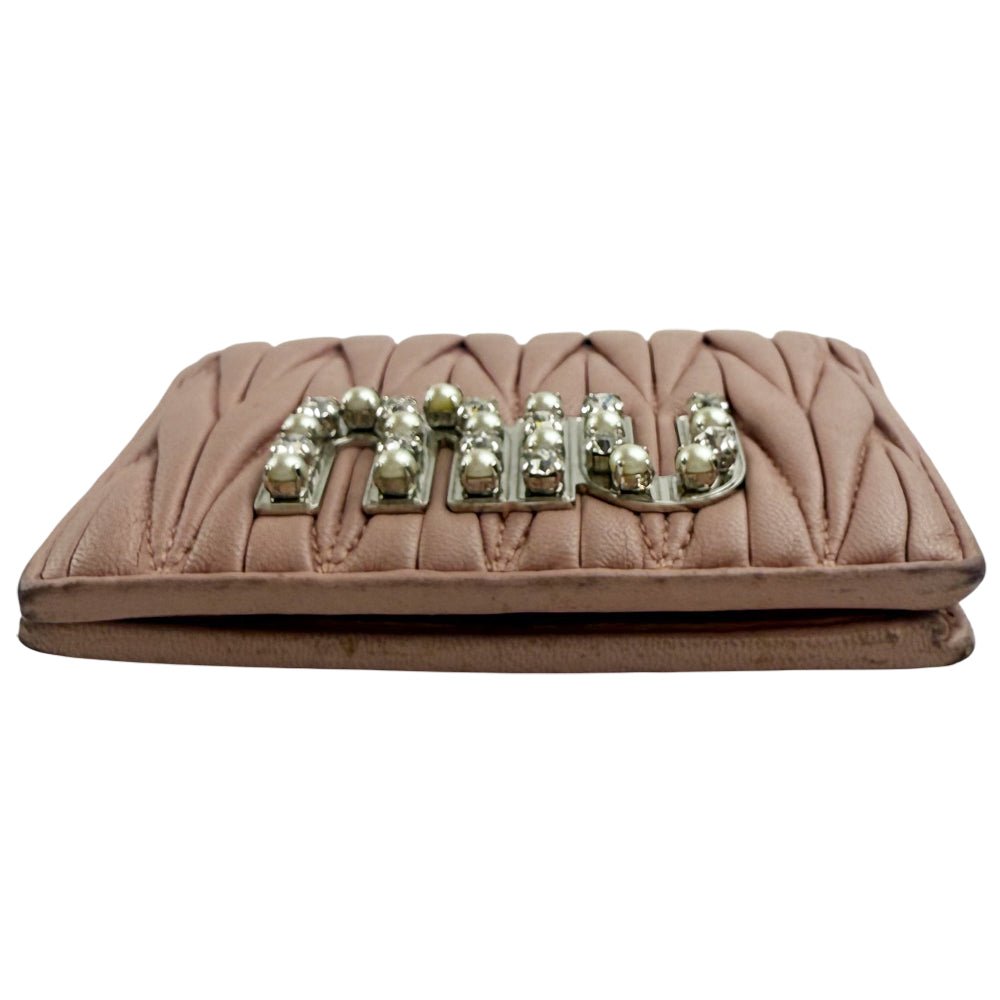 MIU MIU Pink Leather Purse LHQ1357