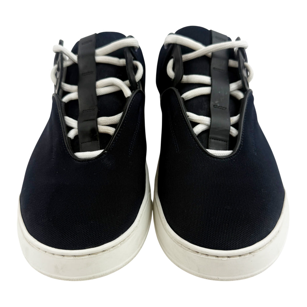 CHRISTIAN DIOR B17 Navy Canvas Trainers Size 6 LHQ1367