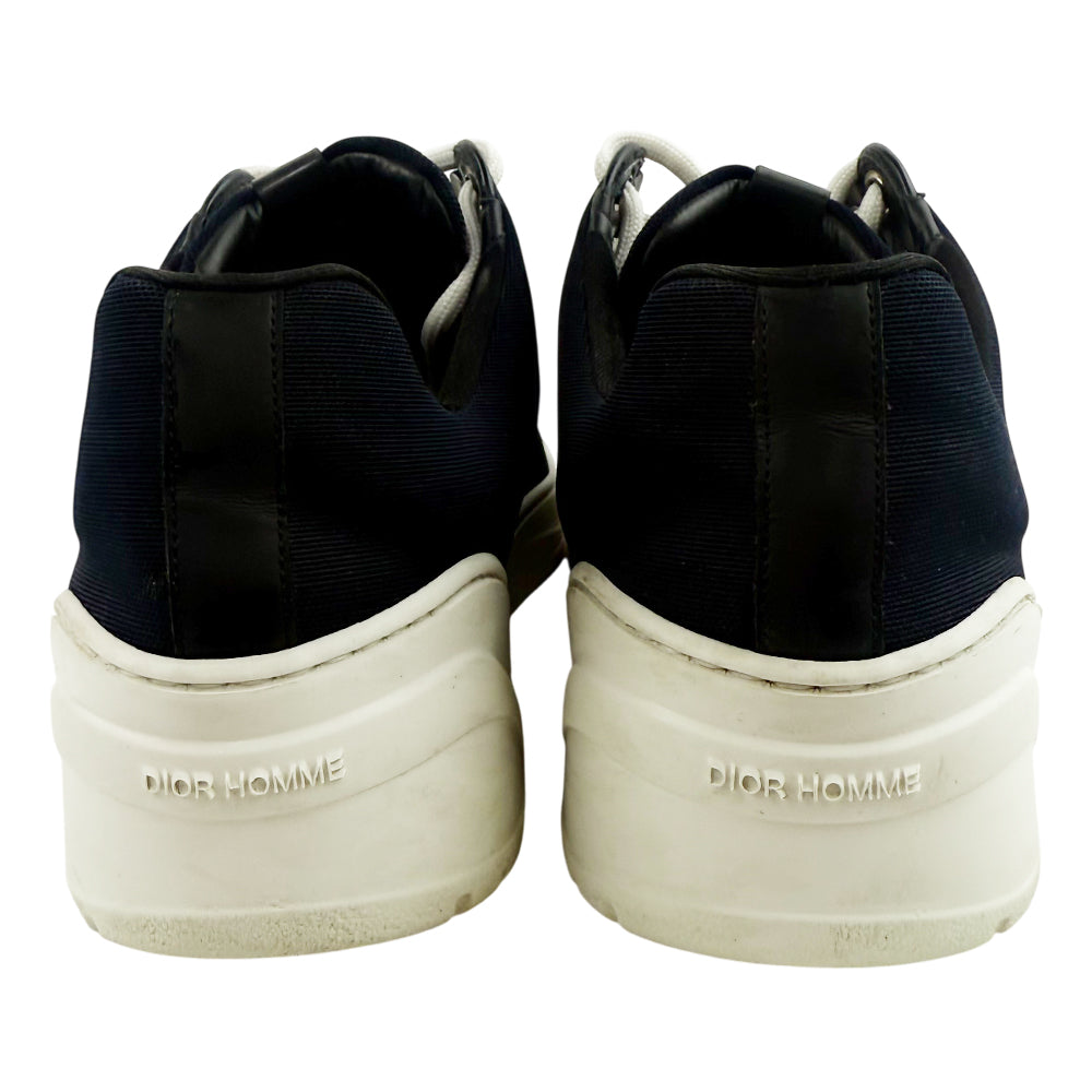 CHRISTIAN DIOR B17 Navy Canvas Trainers Size 6 LHQ1367