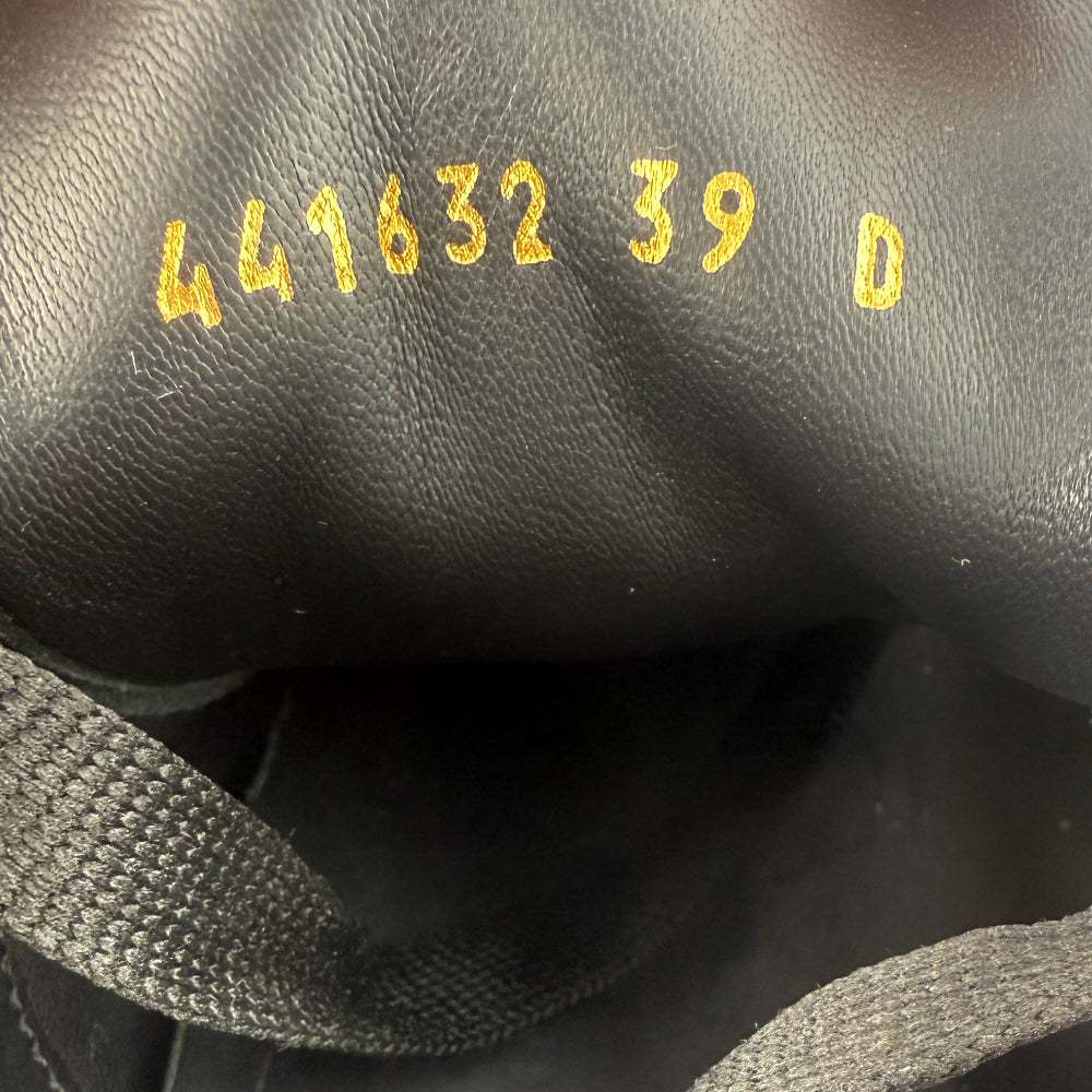 ALEXANDER MCQUEEN Black Trainers Size 39 6 LHQ1374