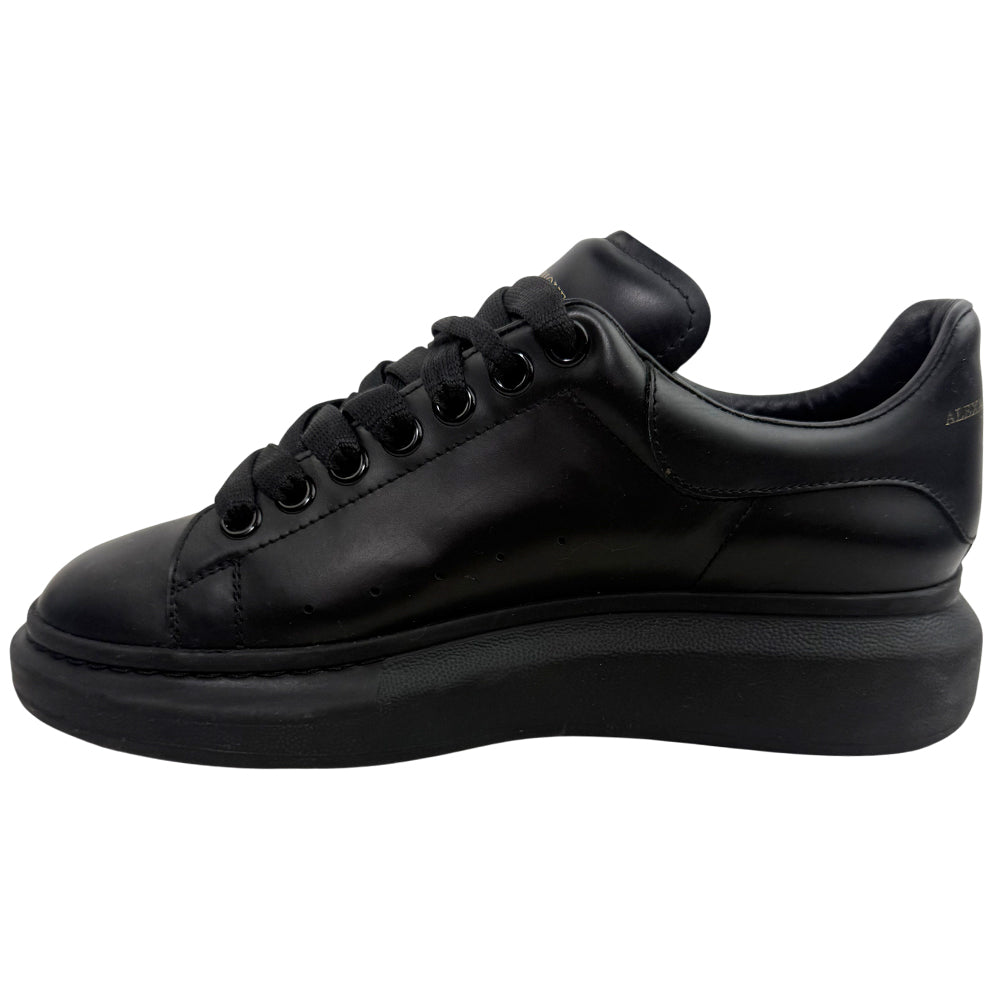 ALEXANDER MCQUEEN Black Trainers Size 39 6 LHQ1374