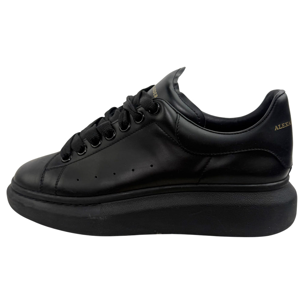 ALEXANDER MCQUEEN Black Trainers Size 39 6 LHQ1374