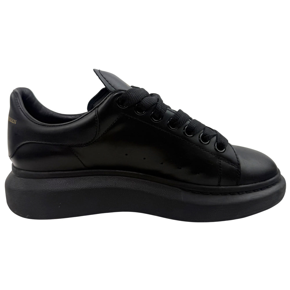 ALEXANDER MCQUEEN Black Trainers Size 39 6 LHQ1374