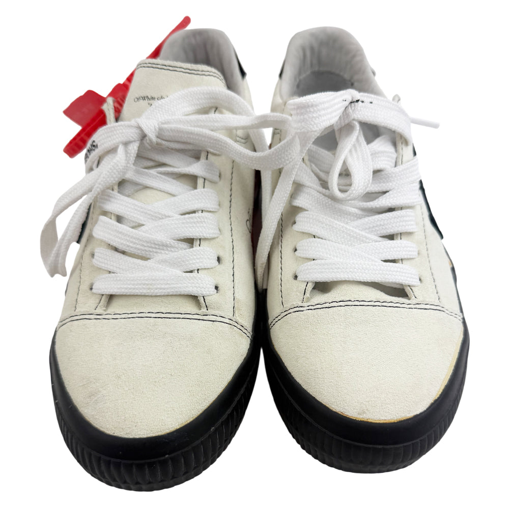OFF WHITE Cream & Black Arrow Trainers Size 38 5 LHQ1379