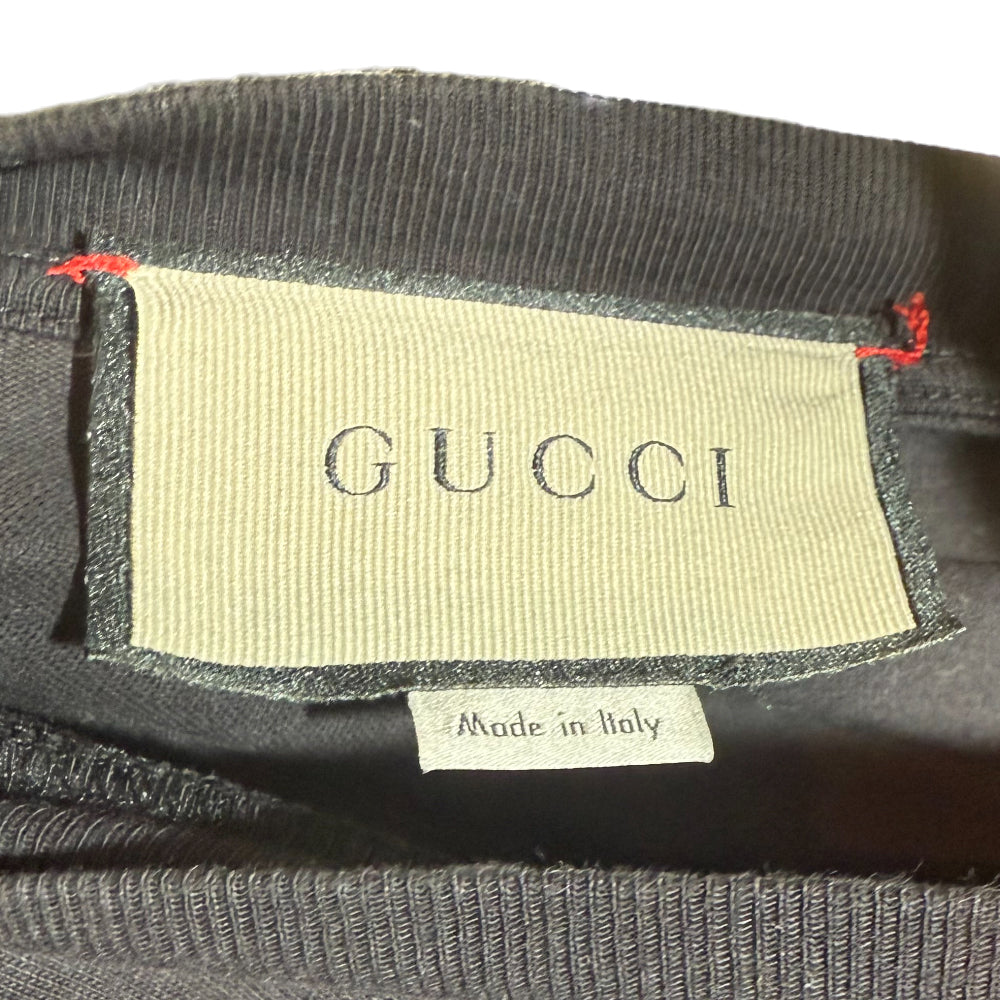 GUCCI Band Black T-Shirt Size M LHQ1385