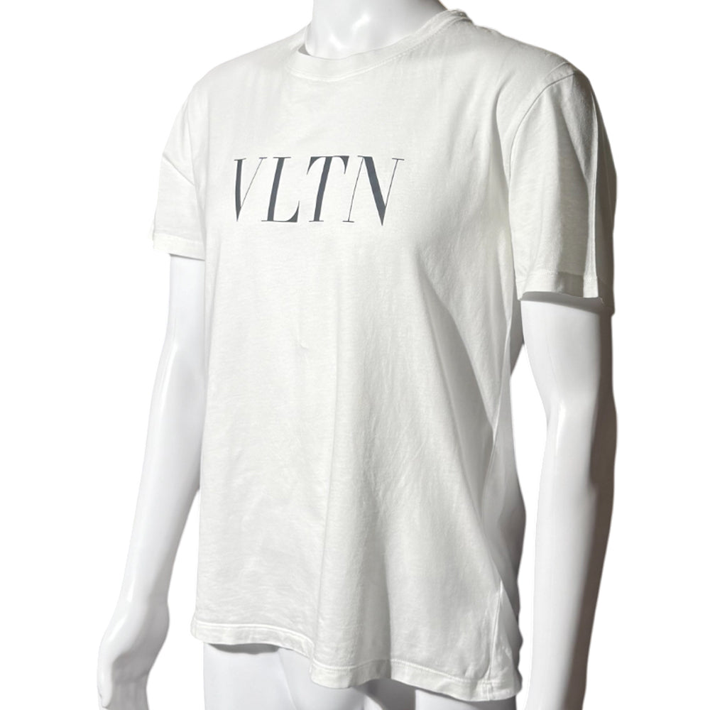VALENTINO VLTN White T-Shirt Size S LHQ1386