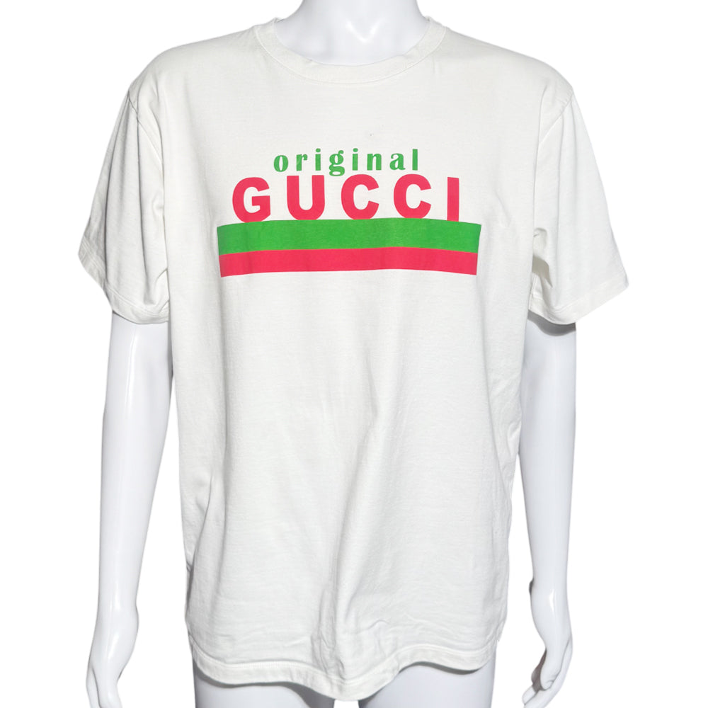 GUCCI Originals White T-Shirt Size M LHQ1387
