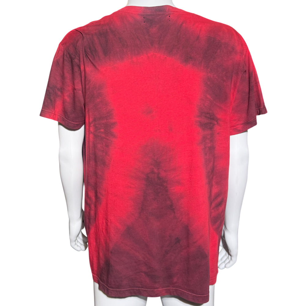 AMIRI Red Heart Tie Dye T-Shirt Size M LHQ1390