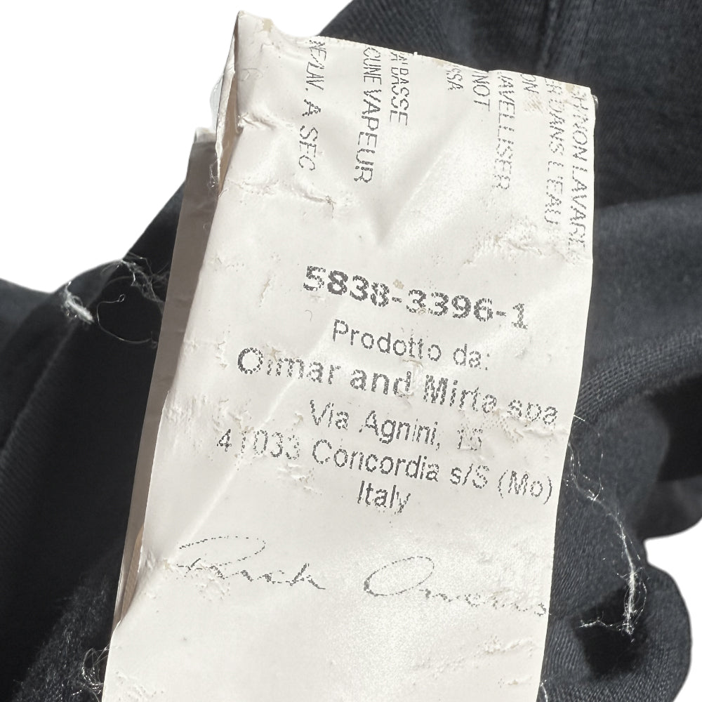 RICK OWENS Navy Long Sleeve Jumper Size M LHQ1393