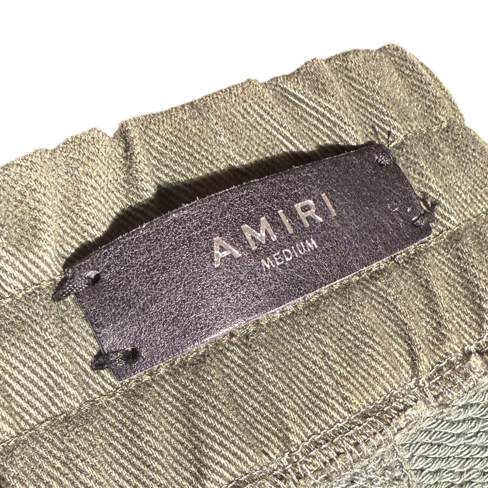 AMIRI Green Cargo Sweatpants Size M LHQ1397