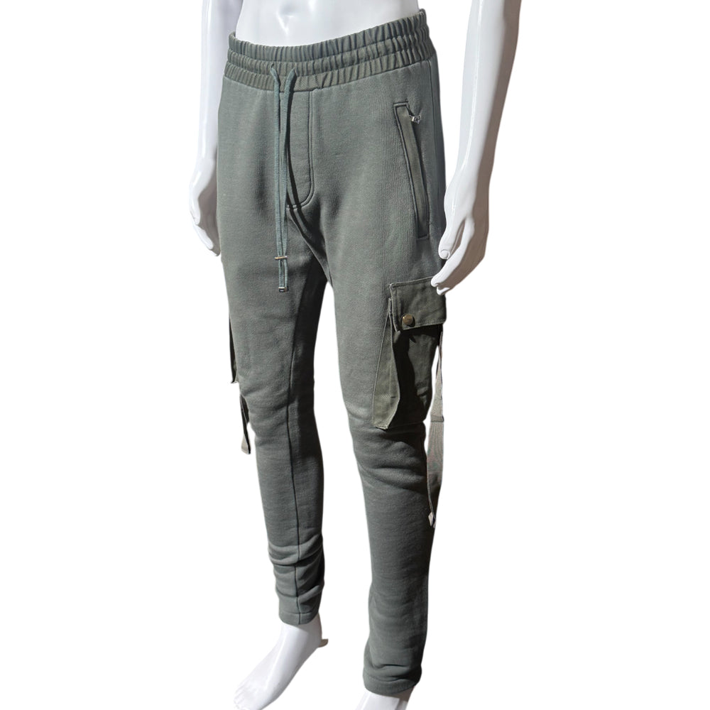AMIRI Green Cargo Sweatpants Size M LHQ1397