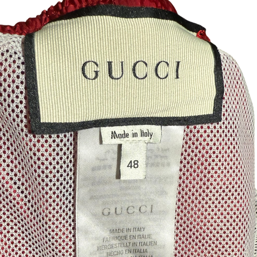 GUCCI Bee Red GG Swim Shorts 32" (GUCCI SIZE 48) LHQ1398