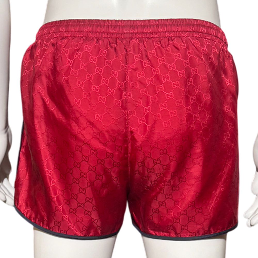 GUCCI Bee Red GG Swim Shorts 32" (GUCCI SIZE 48) LHQ1398