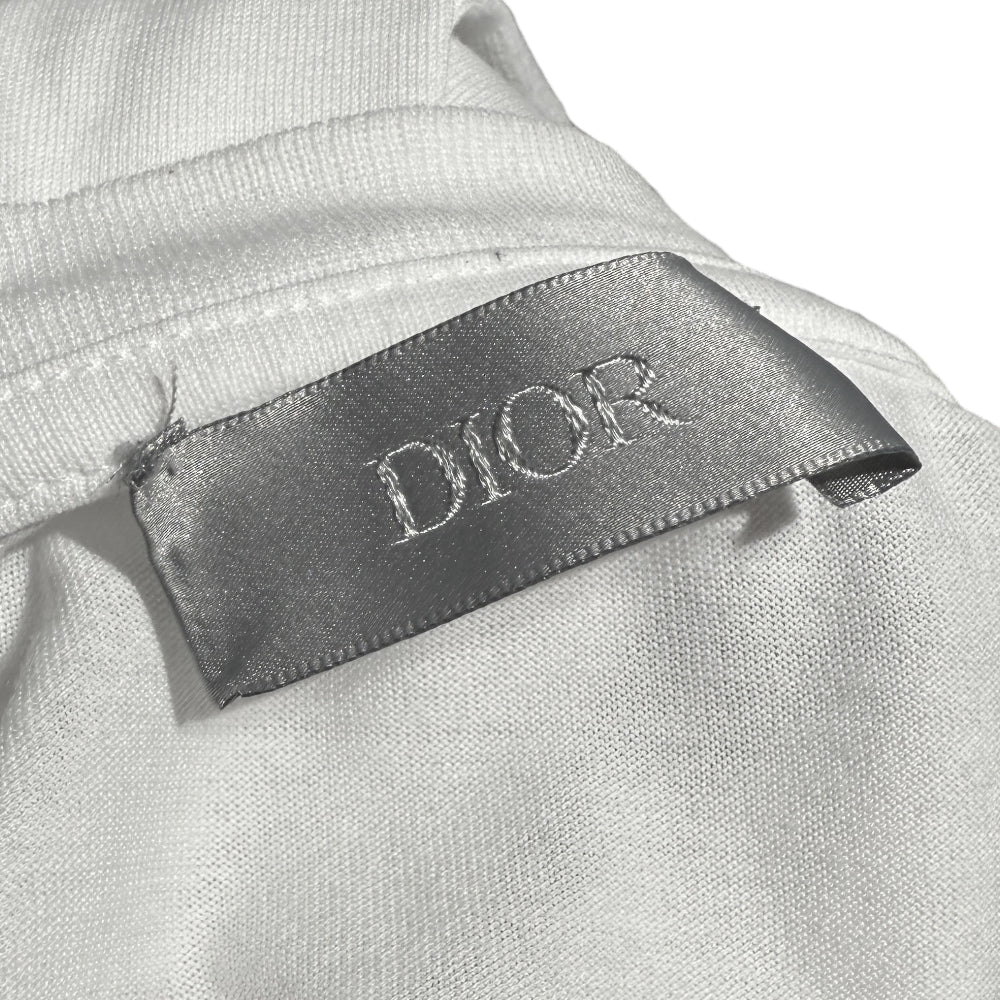 CHRISTIAN DIOR CD White T-Shirt Size M LHQ1399