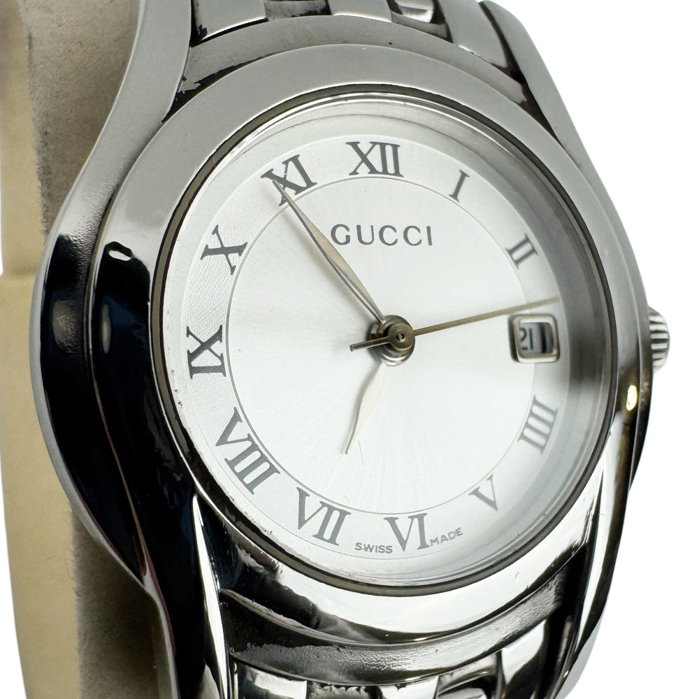 GUCCI Ladies Silver Watch LHQ1411