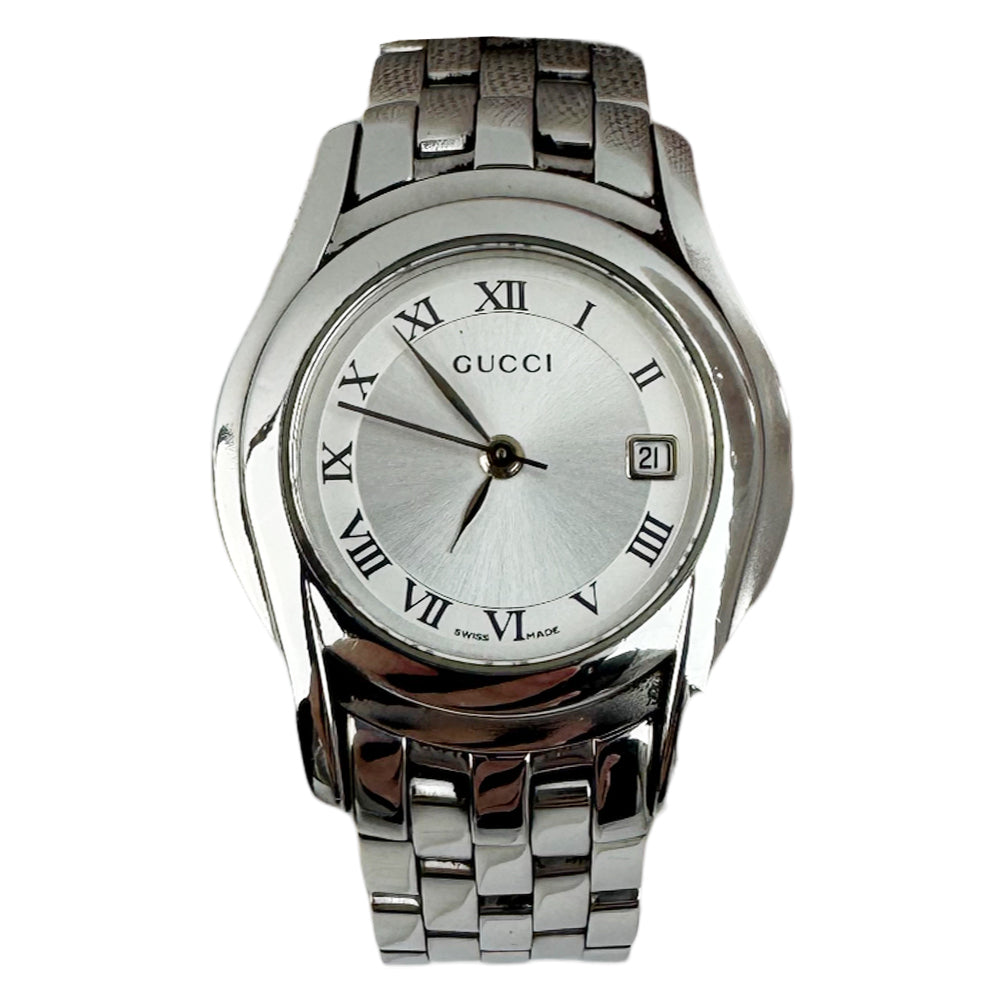 GUCCI Ladies Silver Watch LHQ1411