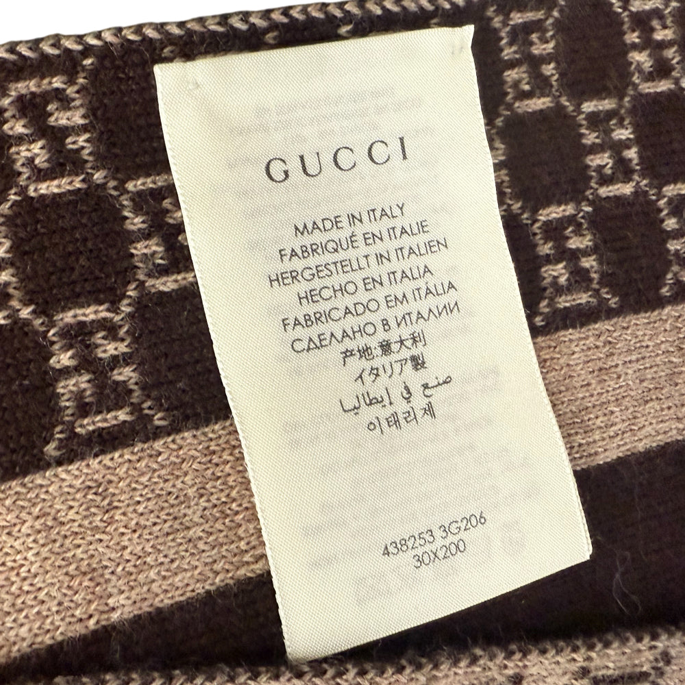 GUCCI GG Supreme Scarf LHQ1417