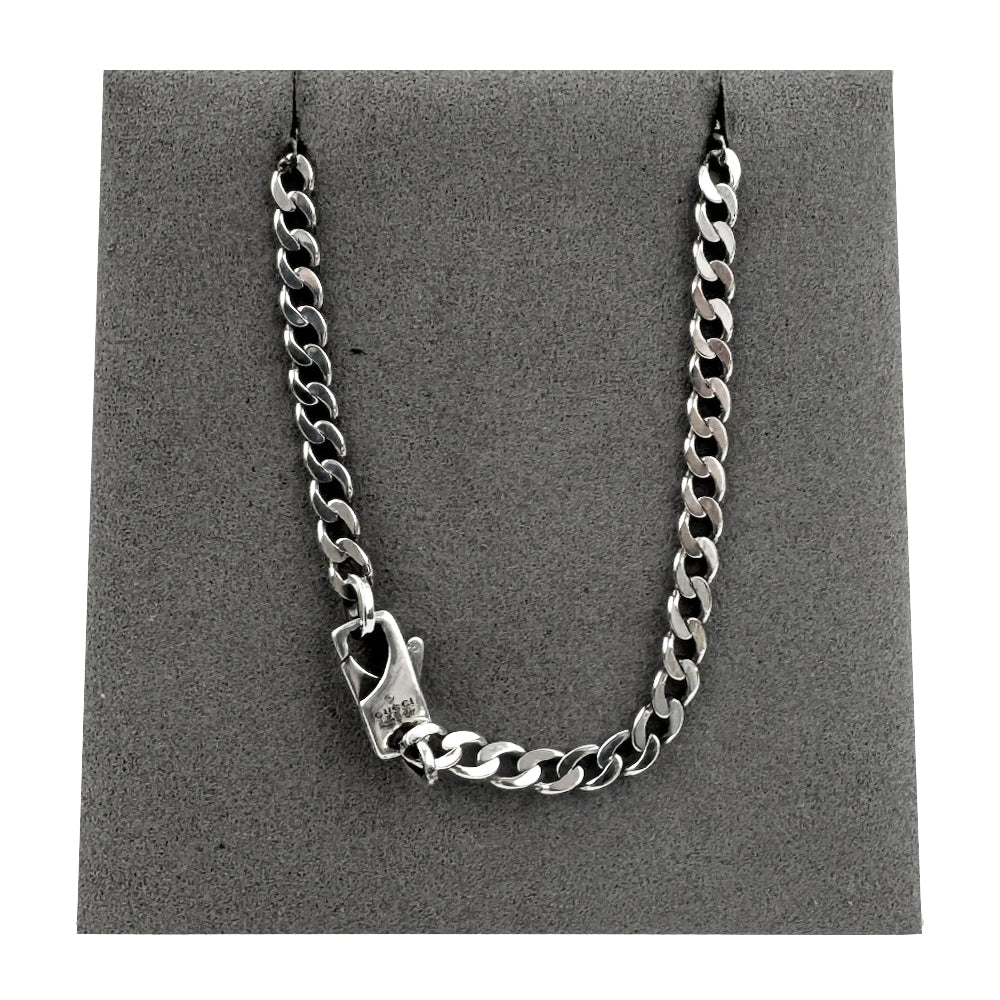 GUCCI Cutout G Pendant Silver 925 Necklace LHQ1425