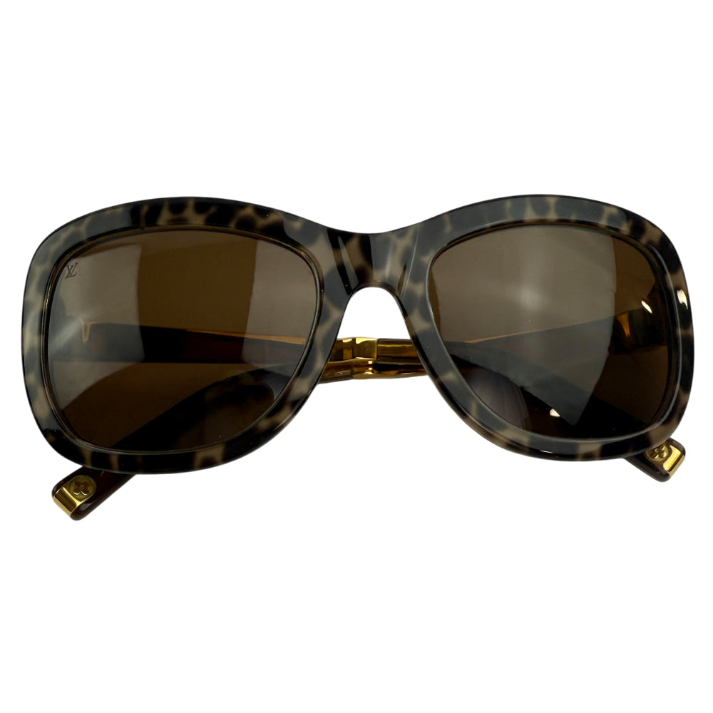 LOUIS VUITTON Leopard Sunglasses LHQ1429