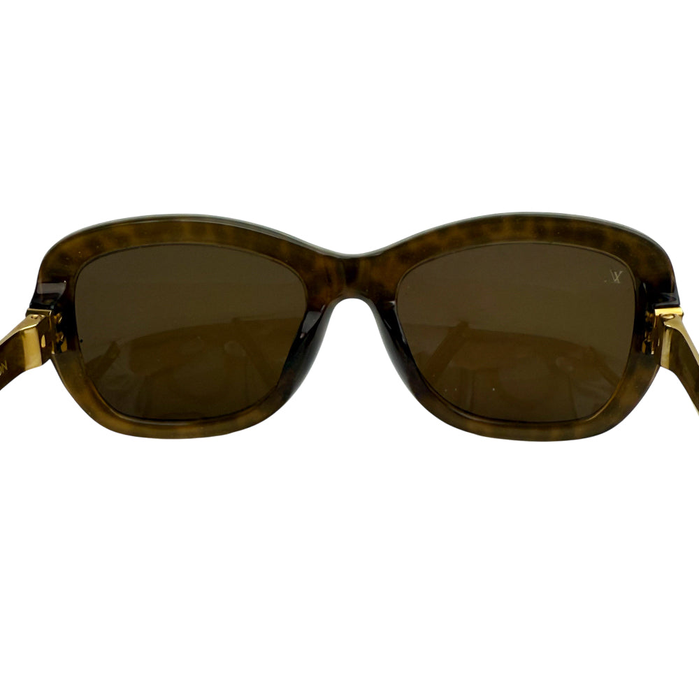 LOUIS VUITTON Leopard Sunglasses LHQ1429