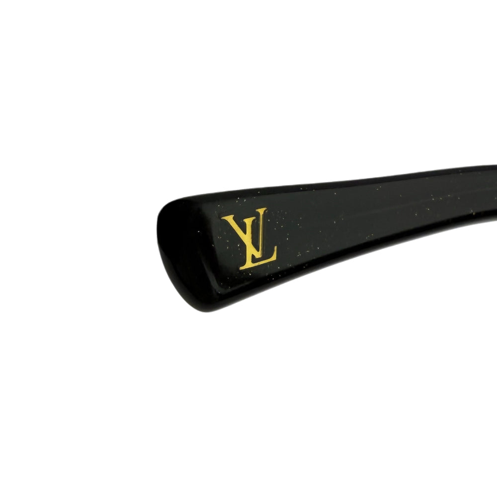 LOUIS VUITTON Oversized Black Sunglasses LHQ1431