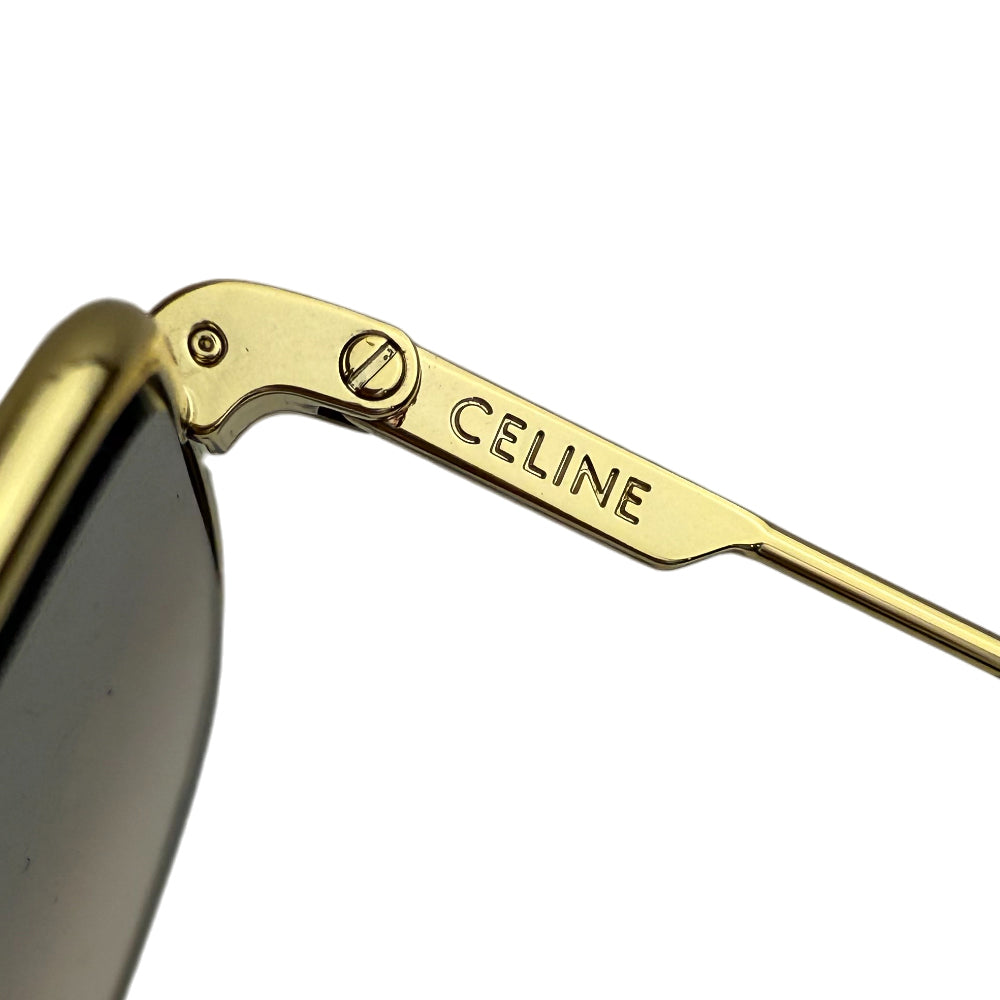 CELINE Gold Triomphe Sunglasses LHQ1432