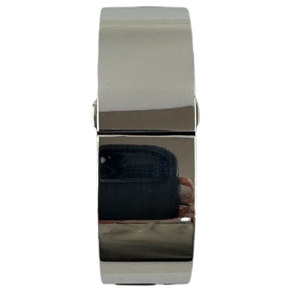 FENDI Silver Pearl Dial Stainless Steel Bangle Watch LHQ1444