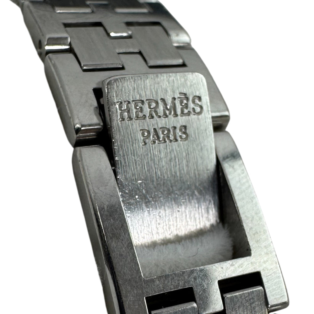 HERMES Ladies Carrick Silver Watch LHQ1463