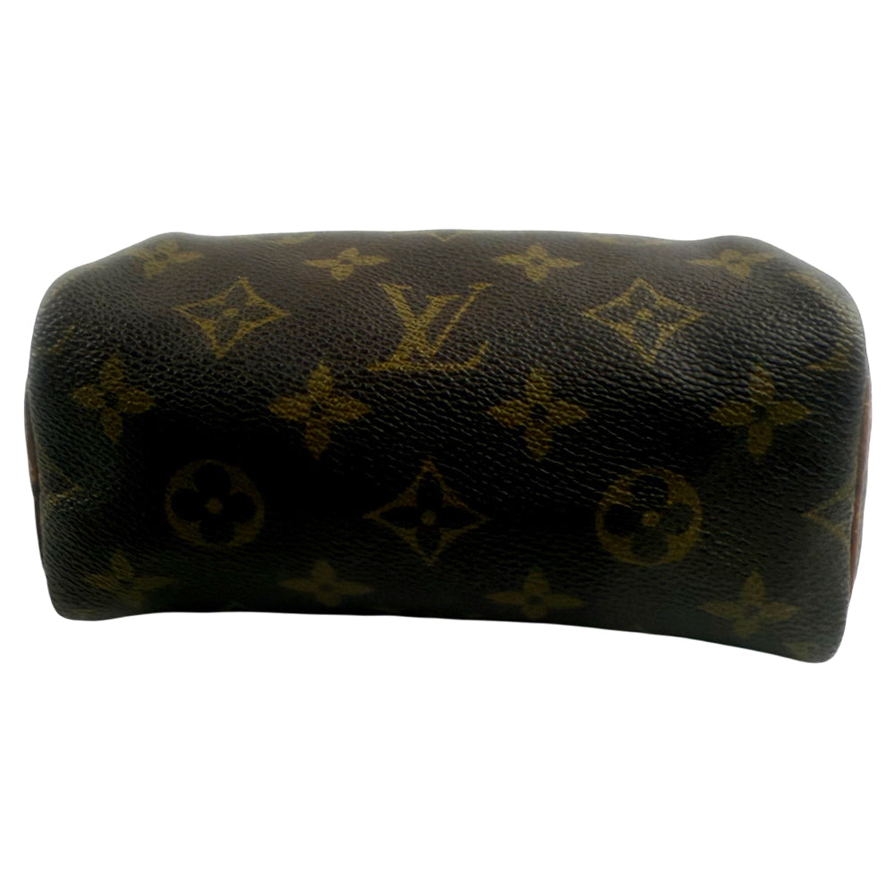 LOUIS VUITTON Mini Nano Speedy Monogram Shoulder Bag LHQ1468
