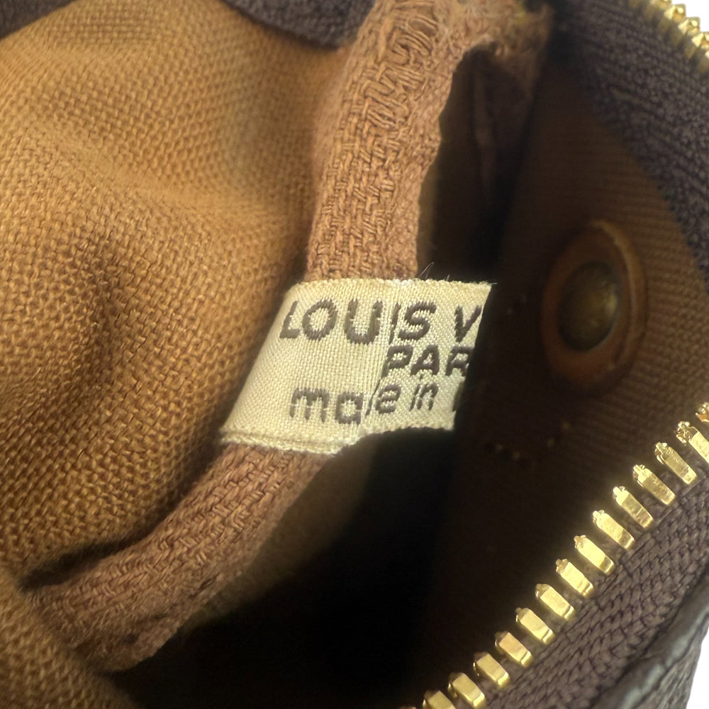 LOUIS VUITTON Mini Nano Speedy Monogram Shoulder Bag LHQ1468