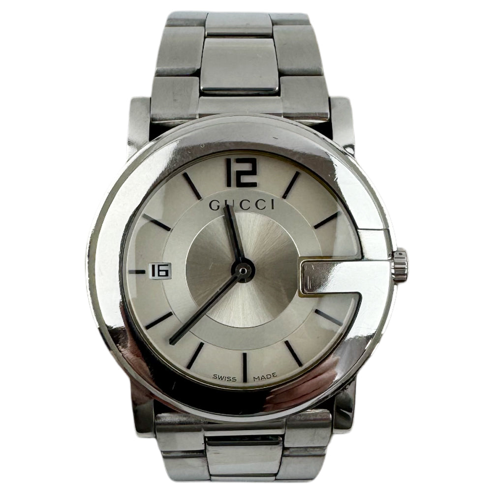 GUCCI G Silver Dial Stainless Steel Watch LHQ1485