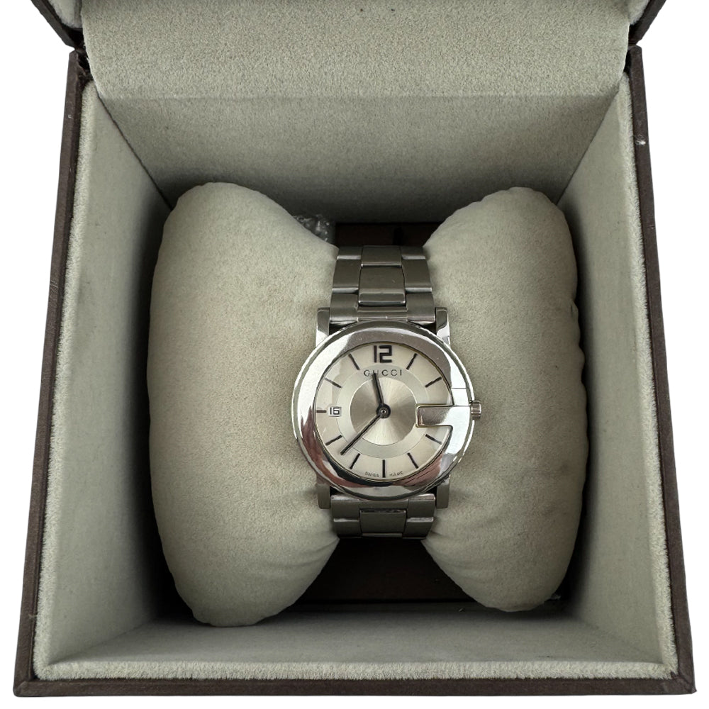 GUCCI G Silver Dial Stainless Steel Watch LHQ1485