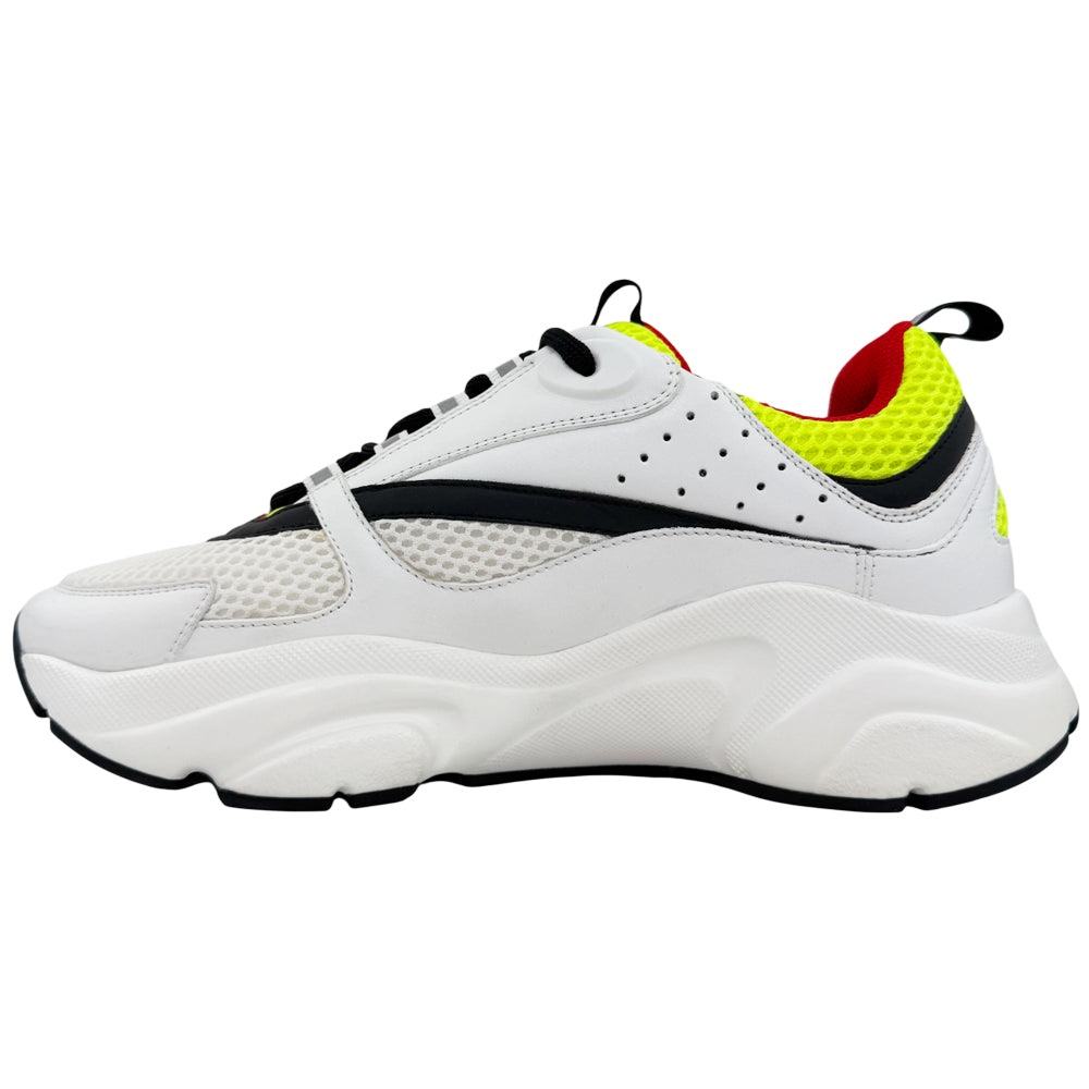 CHRISTIAN DIOR B22 White & Black Trainers Size 7 UK LHQ1487
