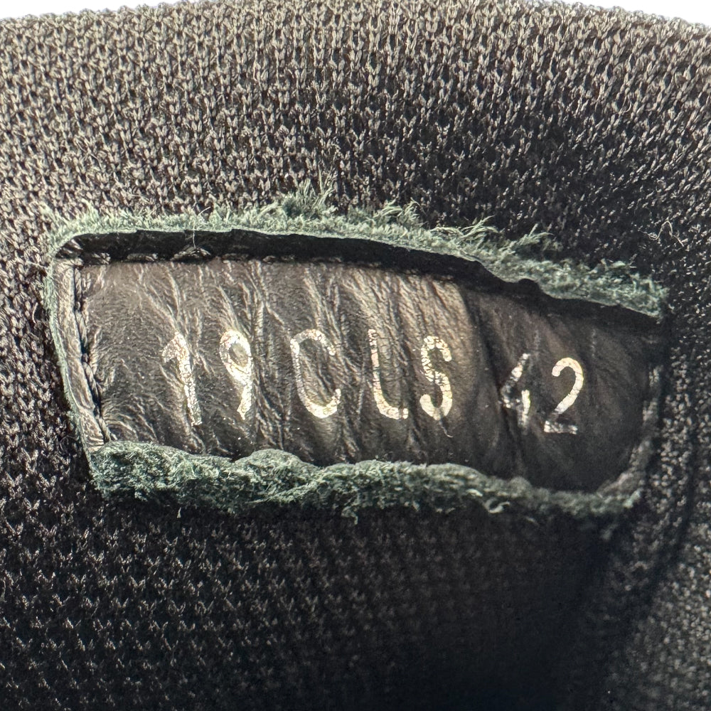 CHRISTIAN DIOR B22 Black & Grey Trainers Size 8 UK LHQ1488